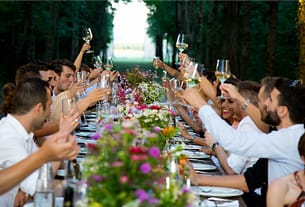 hosting a party